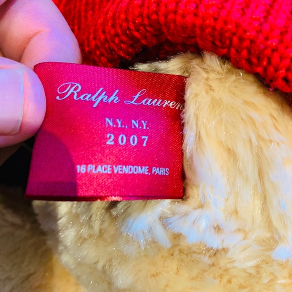 Original Polo Ralph Lauren teddy bear - Picture 3 of 5